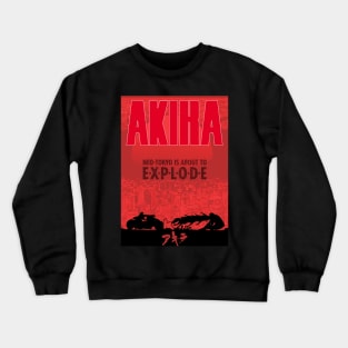 Akira minimalist poster Crewneck Sweatshirt